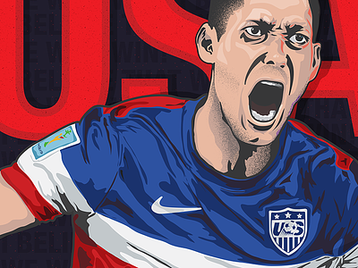 USA USA illustration soccer sports usa vector