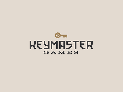 Key master Games logo boardgames branding key keymaster logo vector