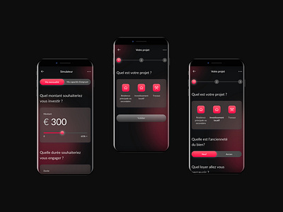 Daily UI Challenge 004 - Bank Laun Simulator - Mobile