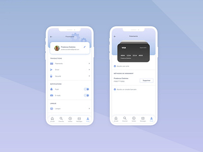 Daily UI Challenge 007 - Page Settings - Mobile