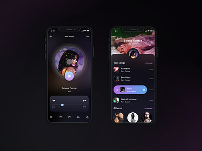 Daily UI Challenge 009 - Music Player - Mobile