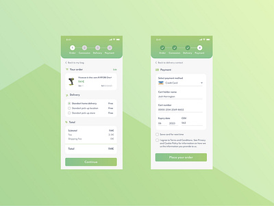 Daily UI Challenge 002 - Credit card checkout page - Mobile checkout checkout page credit card checkout dailyui dailyuichallenge design digitaldesign lightui mobile ui uidesign uxdesign vector