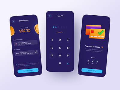 E Wallet App - Financial Application Manager (Second Flow)