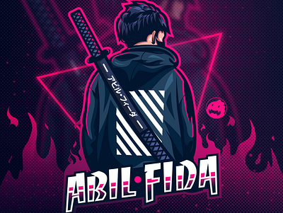 ABIL FIDA Portrait Logo cartoon cartooning esport esportlogo gaming gaming logo illustration illustrator logo logo design mascot logo people people illustration portfolio portrait portrait art portrait illustration vector vector illustration vectorart