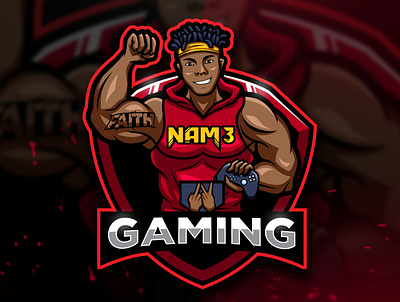 NAM3 PREVIEW branding esport esportlogo gaming gaming logo illustration illustrator logo logo design mascot logo vector