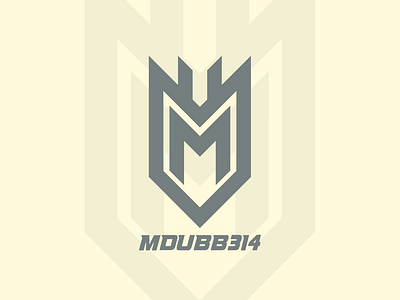 MDUBB initial logo branding esport esportlogo gamer logo gaming gaming logo gaming mascot logo illustration illustrator logo logo design mascot logo stream twitch logo twitch.tv