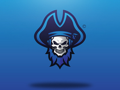 Skull Pirate Logo Concept branding esport esportlogo gamer logo gaming gaming logo gaming mascot logo illustration illustrator logo logo design mascot logo stream twitch logo twitch.tv