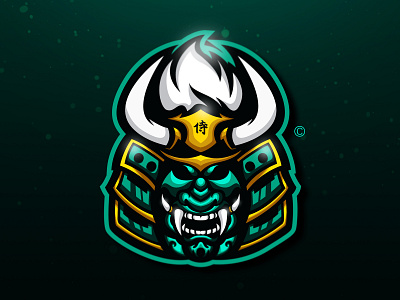 Samurai Logo Concept branding branding design design esport esportlogo gamer logo gaming gaming logo gaming mascot logo illustration illustrator logo logo design mascot logo stream twitch logo twitch.tv vector vector illustration vectorart