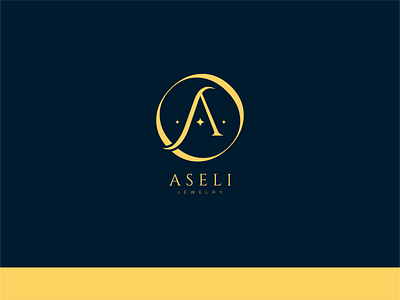 Aseli Jewelry Logo branding design graphic design logo minimal vector