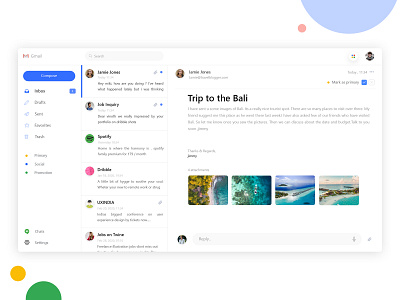 Gmail redesign