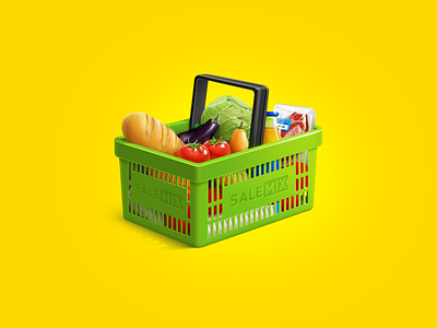 Shopping cart bread cabbage cart eggplant icon icons juice meat pear shop shopping tomato