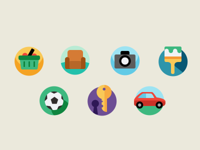 Simple icons 3