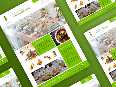 Restaurant Brochure adobe photoshop adobeillustator bitmap branding brochure brochure design coreldraw design flyer logo restaurant typography vector