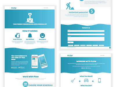 Plow App Wordpress Website Design