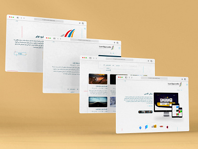 Sadra - Digital Innovation Website business company minimalism ui ux website xd