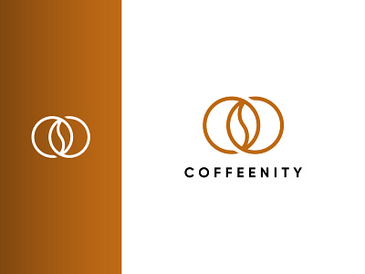 Coffeenity Logo brand identity branding brandmark coffee coffee logo coffeeshop combinations company concept design identity infinity infinity logo logo logomark modern modern logo praw unique