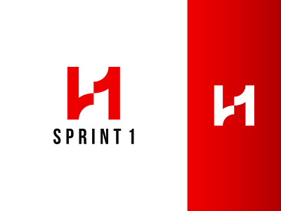 Sprint 1 Logo 1 logo brand identity branding brandmark combinations company concept geometric identity lettering letters logo logoletter logomark modern logo monogram praw s logo sport type
