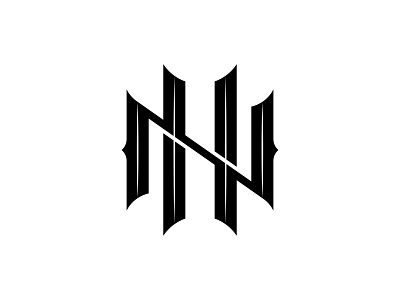 HN or NH Monogram Logo brand brand identity branding brandmark concept design graphic design identity letter logo logoletter logomaker logomark logotype monogram praw tattoo type