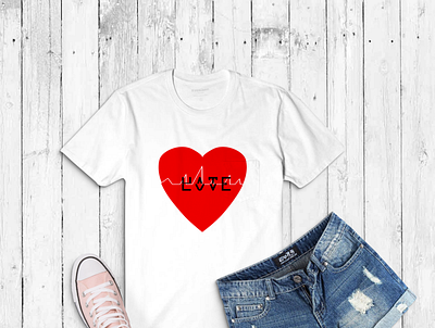 Broken T- Shirt Design broken heart heart illustration love new style tshirt new tshirt t shirt tshirt tshirt design