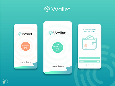 i wallet app design application application design design figma logo ui ux wallet app web design