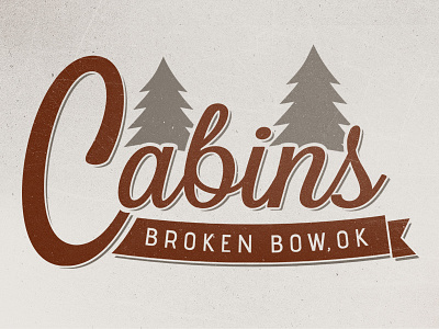 CIBB Logo Design & Branding awaken awaken company awaken design awaken design company awesome banner brand branding brown cabins design earth grey logo logo design logotype red script tan texture trees type typography vintage