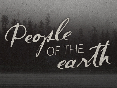 People of the Earth Branding & Mood Images awaken design company branding dark design logo logo design logo type texture type typography