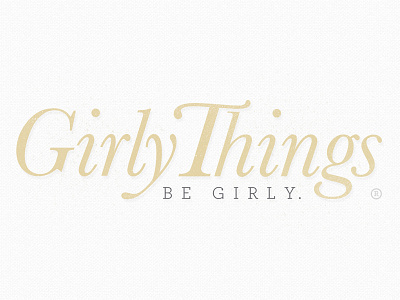 Girly Things Logo & Branding Design awaken design company brand branding clean logo logo design logomark logotype minimal simple