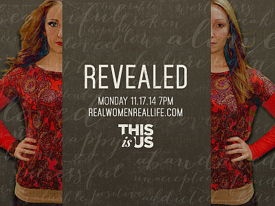 REVEALED :: ThisUs awaken design company branding design event graphic design layout ministry photoshop revealed thisus type women