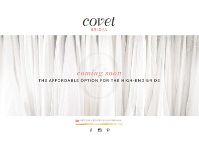 (CB) Splash Page awaken design company bridal coming soon design minimal simple splash web webdesign website wedding white