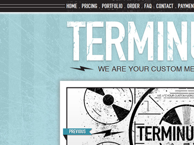 Terminus Tees Website Revamp