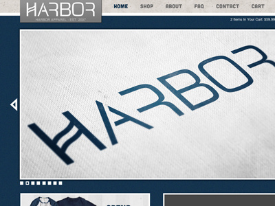 Harbor Website/eCommerce (Work In progress) awaken awaken company awaken design awaken design company background blue clean color css design digital ecommerce fashion graphic graphic design grey grunge home homepage html interface minimal progress shop store texture textures web web design webdesign