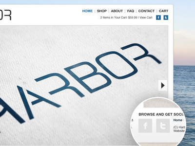 Harbor Website/eCommerce (Alt Version)