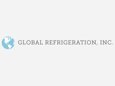 Global Refrigeration Logo & Branding awaken awaken company awaken design awaken design company branding clean corporate icon logo logotype simple text