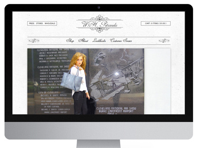 WH Petronela Website Design And Development awaken awaken company awaken design awaken design company bigcartel ecommerce online shop online store web design webdesign website website design