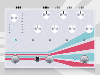 Reverb by Empress Effects debut guitar pedal illustrator music