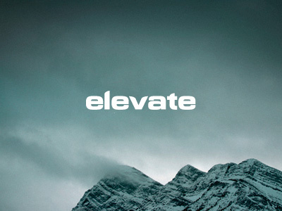 Elevate Logo branding desktop background logo design wallpaper