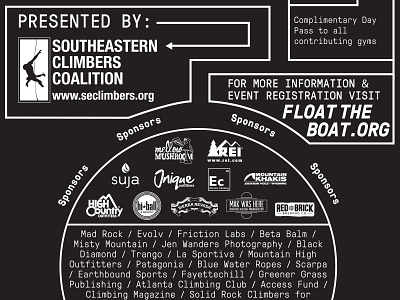 Climbing Event Poster