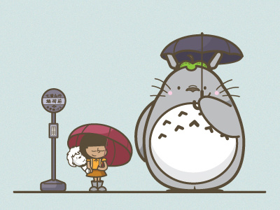 My Neighbor Totoro, Me, and Bailey
