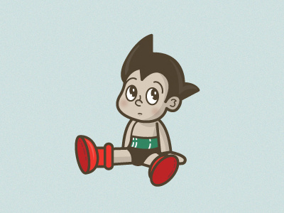 Astro Boy anime astro boy cartoon illustration japanese anime michelle lana vector