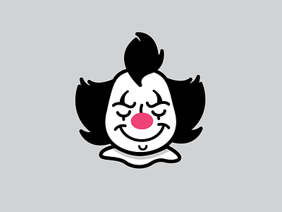 Pennywise halloween character horror villain pennywise spooky stickermule