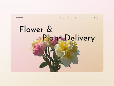 Flower Delivery Homepage