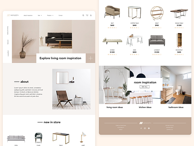 Maynooth Furniture design furniture minimal ui web