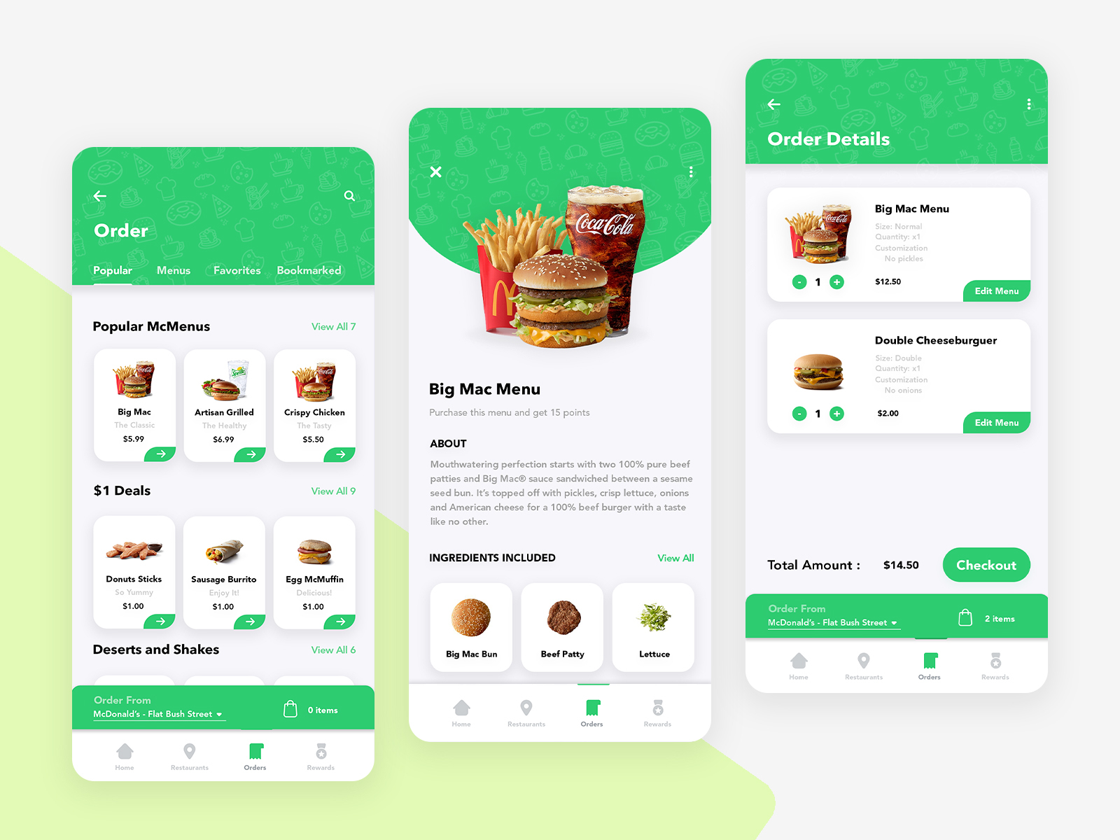 FindMe UI/UX App | Order by Mafalda Matias on Dribbble