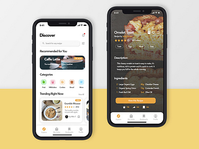 Food App Design