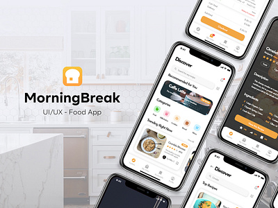 MorningBreak - UI/UX Food App