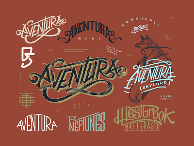 aventura logo aavtss animation branding design designproduct digital illustration digitalart graphicdesign handslettering illustration illustrator logo pomade product design typography ui vector