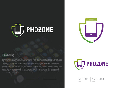 Phozone Logo Design