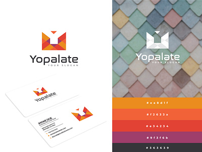 Yopalate brand colorful creative emblem favicon gorgeous icon icon design identity logo logos minimalist modern modern logo palate professional prototype textual typogaphy unique