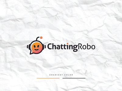 Chatting Robo brand chat chatting creative design favicon identity illustration logo logotype message minimalist robot tech technology text