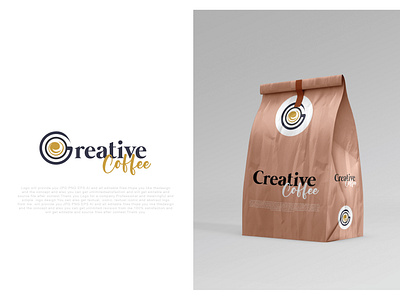 Creative Coffee bean brand cafe coffee coffee shop creative cup design favicon identity illustration logo logotype minimalist restaurant